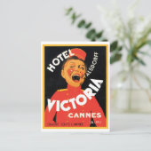 Hotel Victoria Cannes Briefkaart (Staand voorkant)
