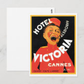 Hotel Victoria Cannes Briefkaart (Voorkant / Achterkant)