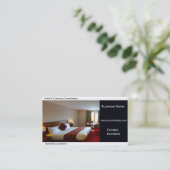 Hotel visitekaartje (Staand voorkant)