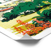 Hotel Vossevangen Noorwegen Poster (Hoek)