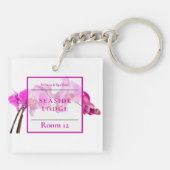 Hotel Wellness en Spa zakengastaccessoire Sleutelhanger (Achterkant)