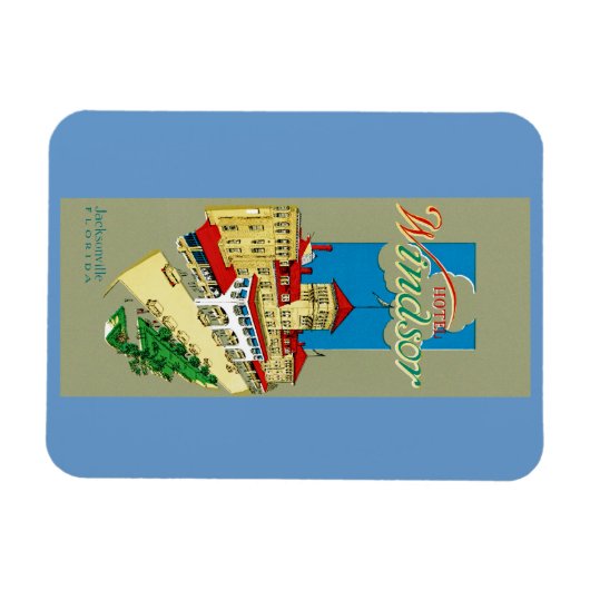 Hotel Windsor Jacksonville Magneet (Horizontaal)