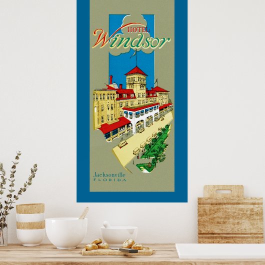 Hotel Windsor Jacksonville Poster (Keuken)