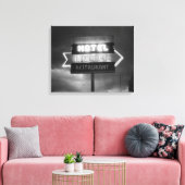 Hotelbord, 1942 canvas afdruk (Insitu (Woonkamer))