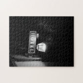  hotelbord, straatlicht en veel licht legpuzzel (Horizontaal)