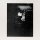  hotelbord, straatlicht en veel licht legpuzzel (Verticaal)