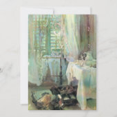 Hotelkamer door John Singer Sargent (Voorkant)