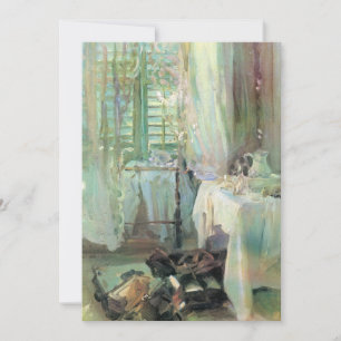 Hotelkamer door John Singer Sargent