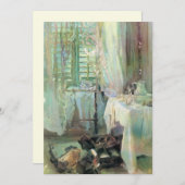 Hotelkamer door John Singer Sargent (Voorkant / Achterkant)