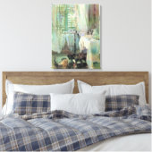 Hotelkamer van John Singer Sargent Canvas Afdruk (Insitu (Slaapkamer))