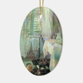 Hotelkamer van John Singer Sargent Keramisch Ornament (Links)