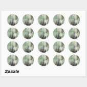 Hotelkamer van John Singer Sargent Ronde Sticker (Vel)