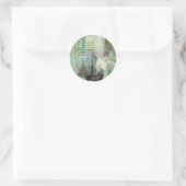 Hotelkamer van John Singer Sargent Ronde Sticker (Tas)