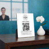 Hotelnaam Logo & QR code Diensten Prijzen Details Fotoplaat