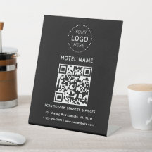 Hotelnaam Logo & QR code Diensten Prijzen Details