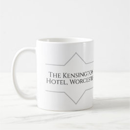 Hotelnaam op een koffie-Mok Koffiemok