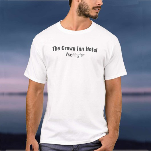 Hotelpersoneel Uniform T-Shirt
