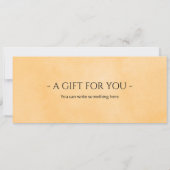 Hotelreservering Staycation Cadeaubon Kaart (Achterkant)