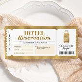 Hotelreservering Staycation Gold Certificaat Kaart