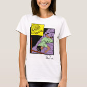 Hotelromance Retro Stripboek Kunst T-shirt (Voorkant)