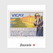 Hotels du Parc Majestic Vichy Frankrijk Sticker (Vel)