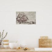 Hotels en gasthuizen poster (Keuken)