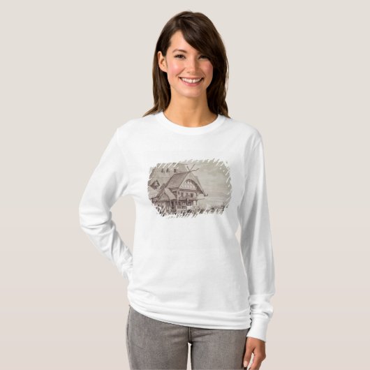 Hotels en gasthuizen t-shirt (Voorkant volledig)