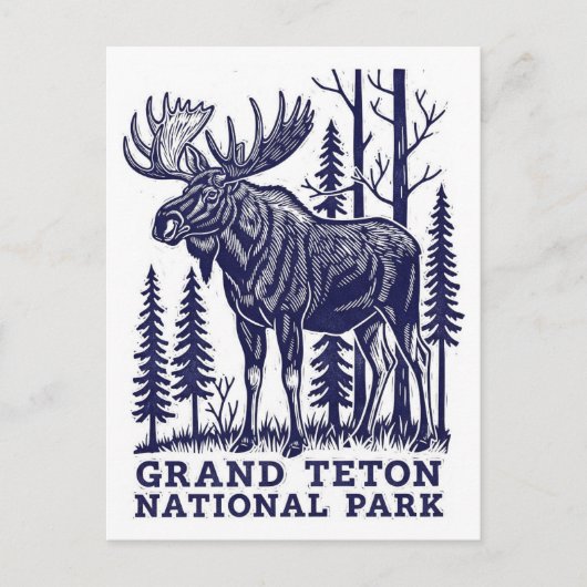 Hotels in de buurt van Grand Teton National Park Briefkaart (Voorkant)