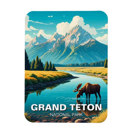 Hotels in de buurt van Grand Teton National Park Magneet (Verticaal)