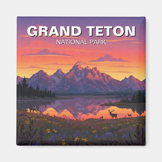 Hotels in de buurt van Grand Teton National Park Magneet (Voorkant)