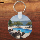 Hotelsleutel met kuna als kamernummer sleutelhanger (Achterkant)