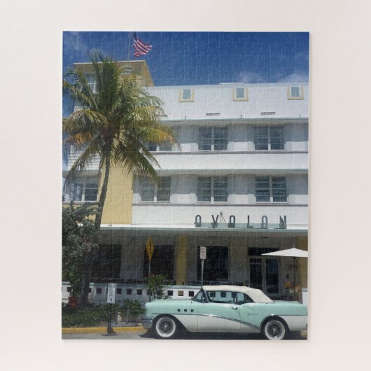 hotelwagen miami legpuzzel (Verticaal)