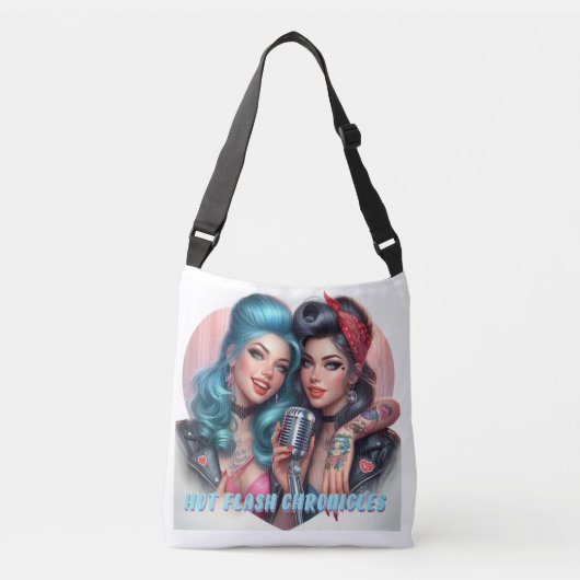 HotFlash Chronicles Crossbody Bag Tas (Voorkant)
