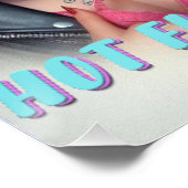 HotFlash Chronicles Glanzend Poster (Hoek)