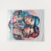 HotFlash Chronicles Tapestry Wandkleed (Voorkant (horizontaal))