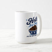 Hoth Ijs Dark Chocolate Grappig Koffiemok (Voorkant rechts)