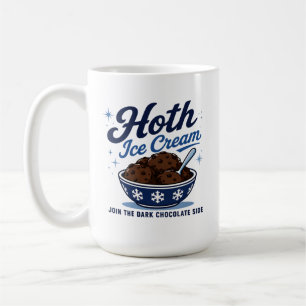 Hoth Ijs Dark Chocolate Grappig Koffiemok