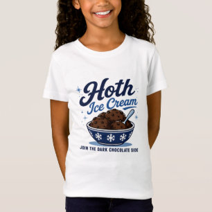 Hoth Ijs Dark Chocolate Grappig T-shirt