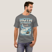 Hoth Ski Resort T-shirt (Voorkant volledig)