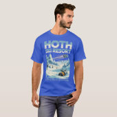 Hoth Skigebied T-shirt (Voorkant volledig)