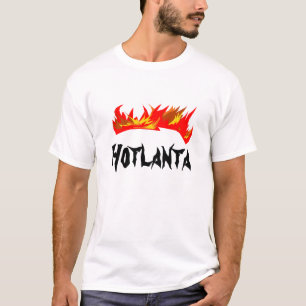 Hotlanta - het verbranden. t-shirt