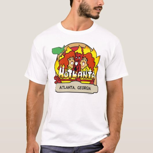 HotLanta-T-shirt T-shirt (Voorkant)
