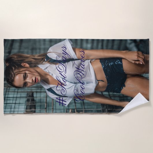 #HotLaysCoolWavesStrandlaken Strandlaken (Voorkant)