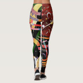 HotLeggings - Abstract design - Kandinsky Leggings (Achterkant)