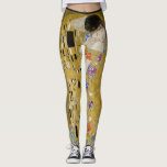 HotLeggings - De kus van Gustave Klimt Leggings<br><div class="desc">Stijl en comfort in stevige,  maar adembenemende,  aangepaste leggings met een ontwerp dat is aangepast aan het ontwerp van kunstenaar Gustave Klimt's,  "The Kiss",  uit het Amerikaanse publieke domein.</div>