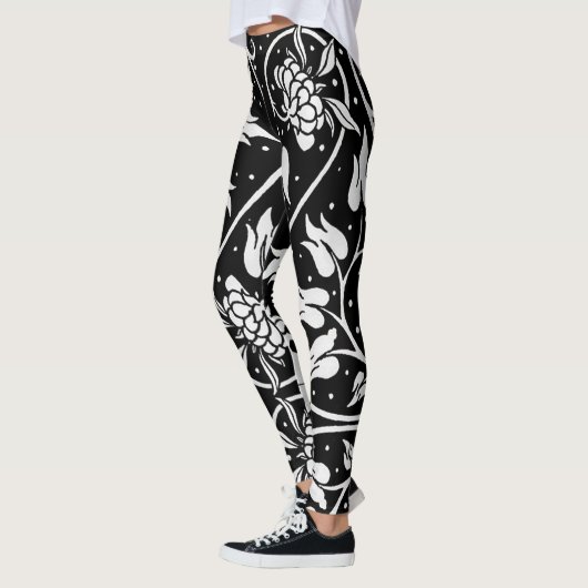 HotLeggings - zwart-witafdrukken Leggings (Links)