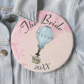  hotline ballon  tekstbruiloft ronde button 6,0 cm (In situ)