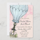  hotline ballonsluiting bruiloft kaart (Voorkant)