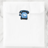 Hotline Blue Ronde Sticker (Tas)