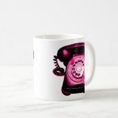 Hotline Crimson Koffiemok (Voorkant rechts)